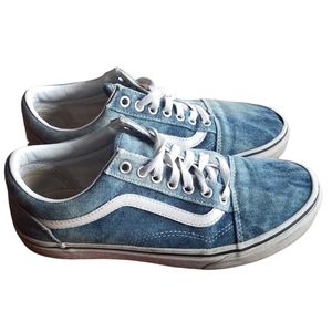 denim vans shoes